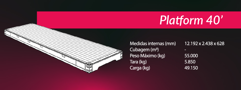 CONTAINER PLATAFORM 40-100